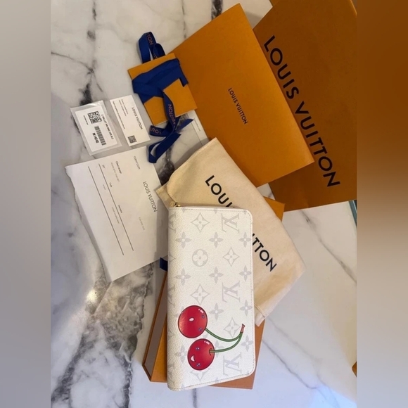 Louis Vuitton Handbags - Louis Vuitton Zippy Wallet Cherry